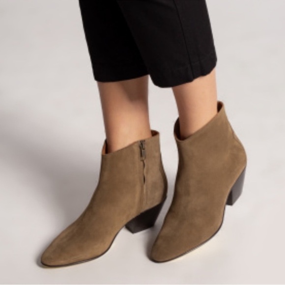 EUC - Isabel Marant Taupe Dacken Boots - Suede - Size 38 - Picture 1 of 7